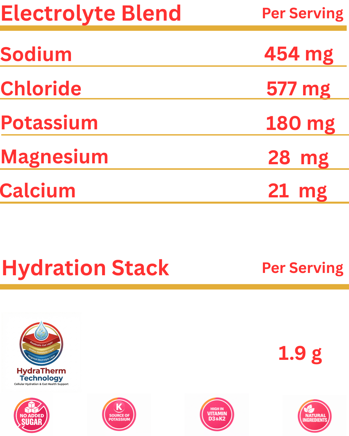 K3 Steady — Daily Hydration (high in Vit D3 & K2)