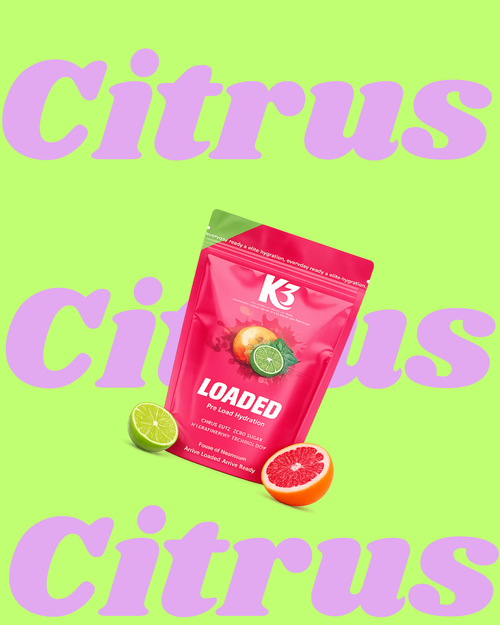 K3 Loaded — Pre-Session Hydration