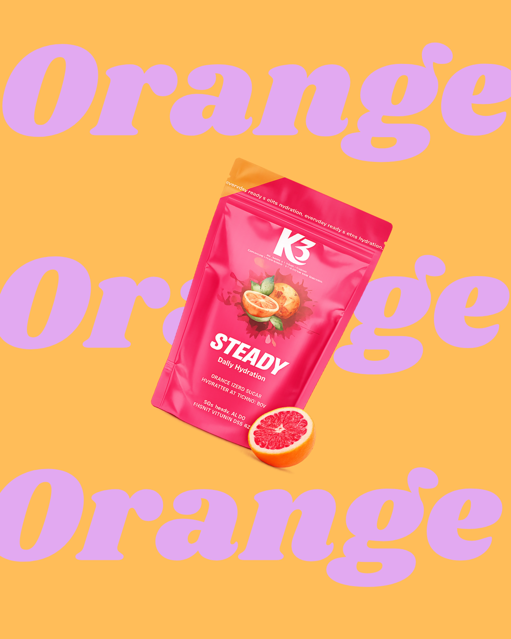 K3 Steady — Daily Hydration (high in Vit D3 & K2)