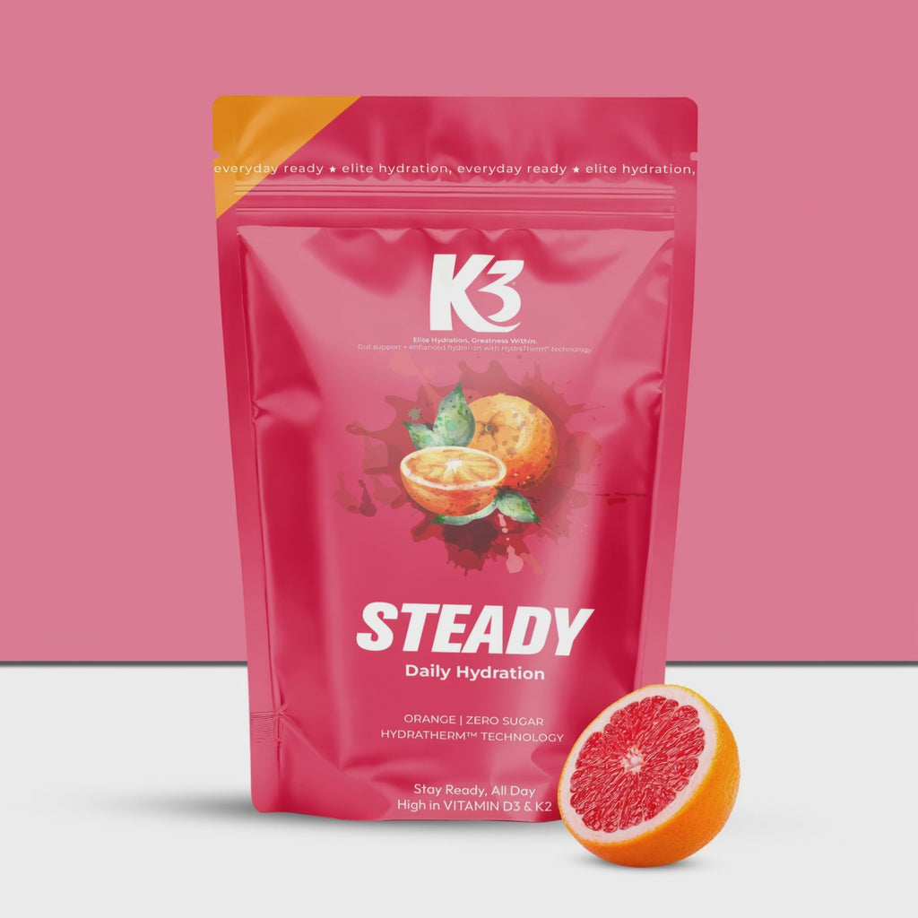 K3 Steady — Daily Hydration (high in Vit D3 & K2)